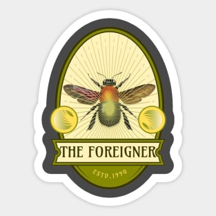 The Foreigner Sticker